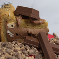 KitKat Cookie Pie Slice