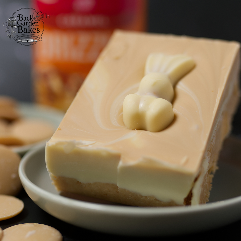 Caramilk & white Malteser Slice