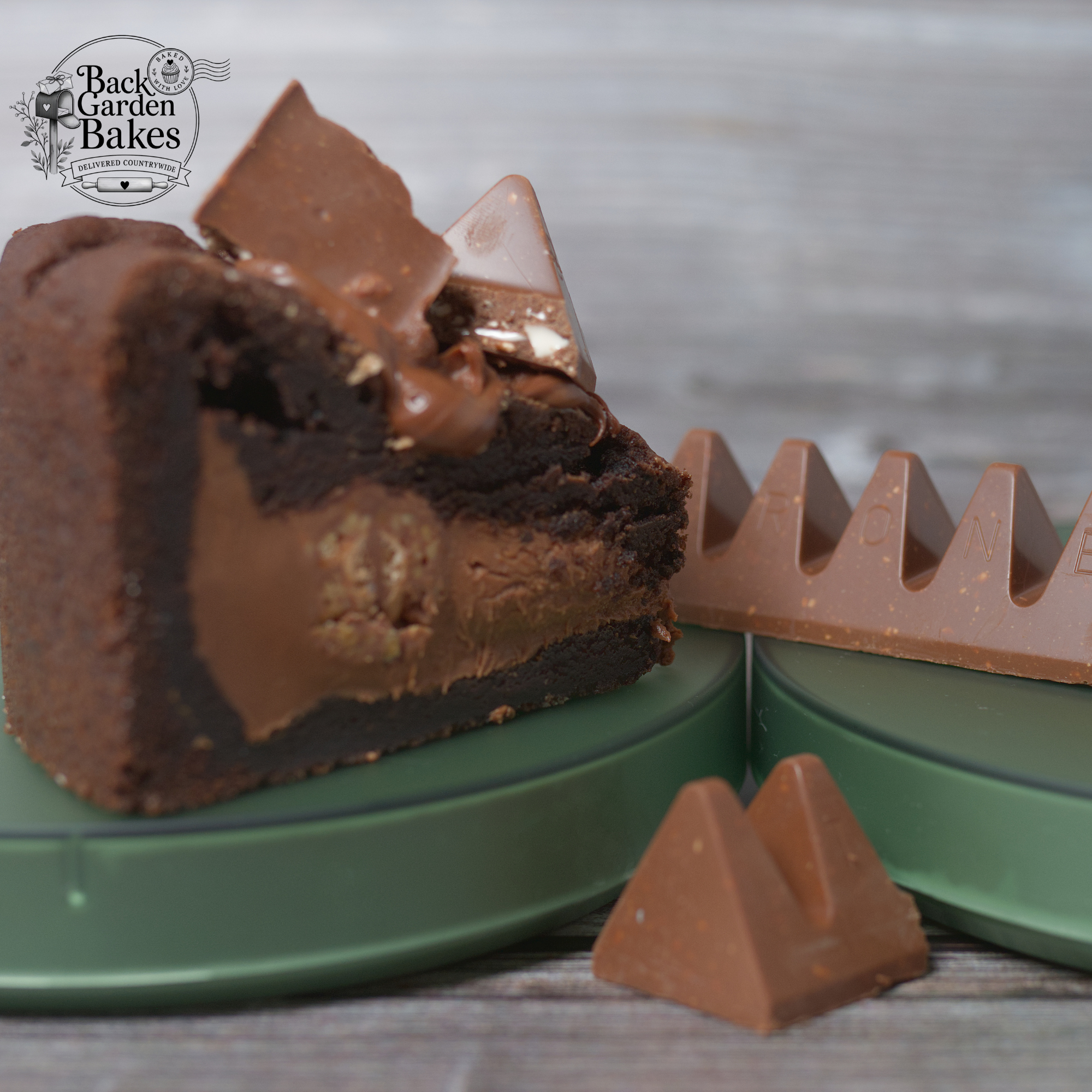 Toblerone Cookie Pie Slice