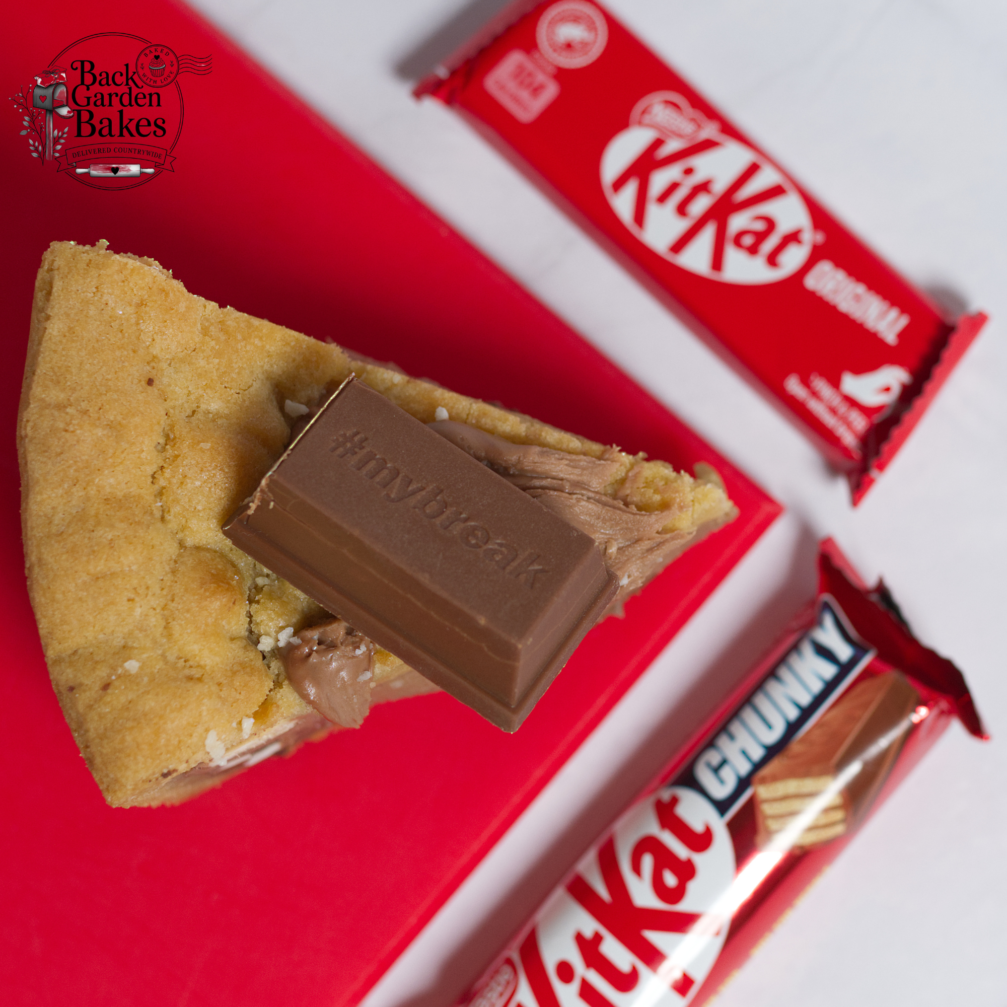 KitKat Cookie Pie Slice