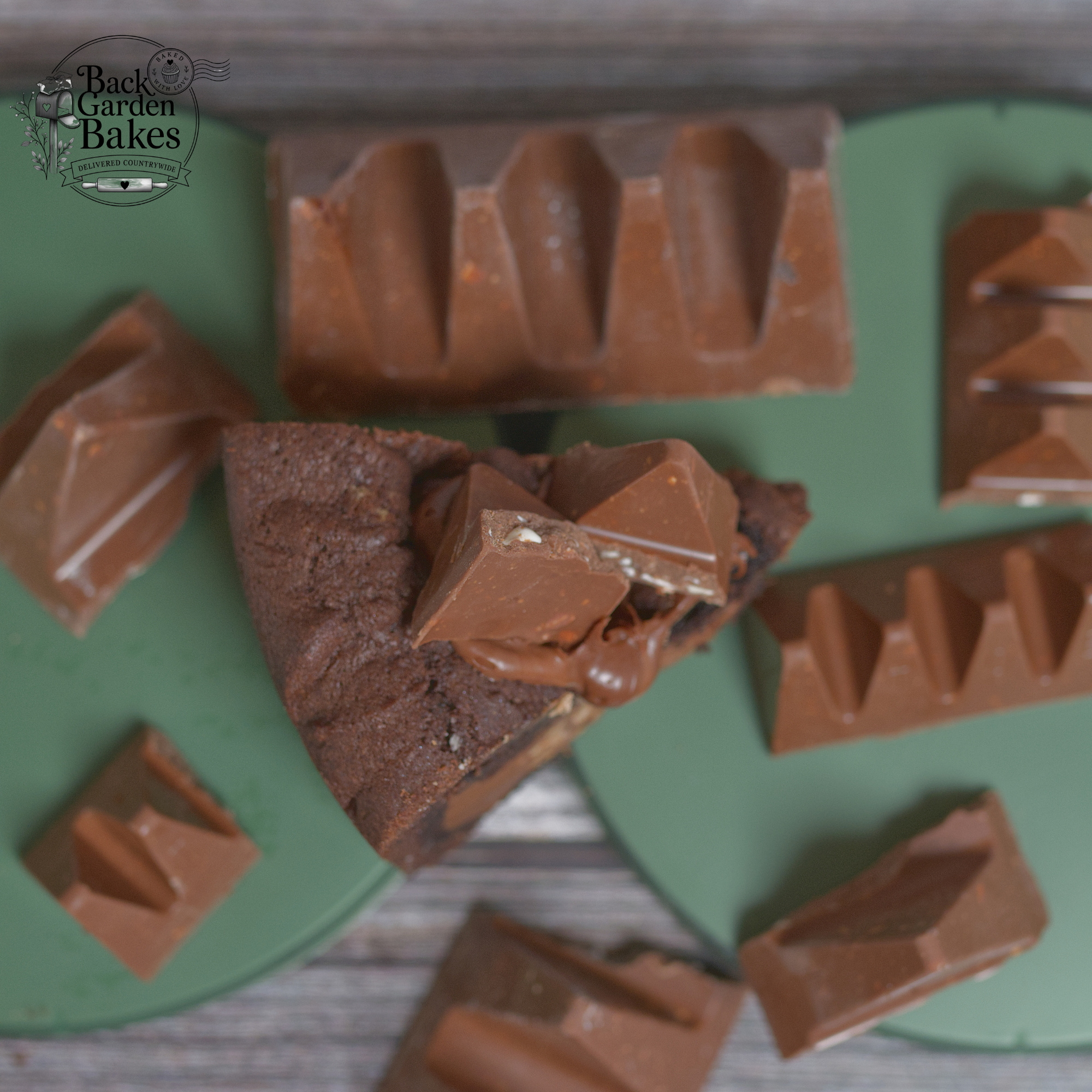 Toblerone Cookie Pie Slice