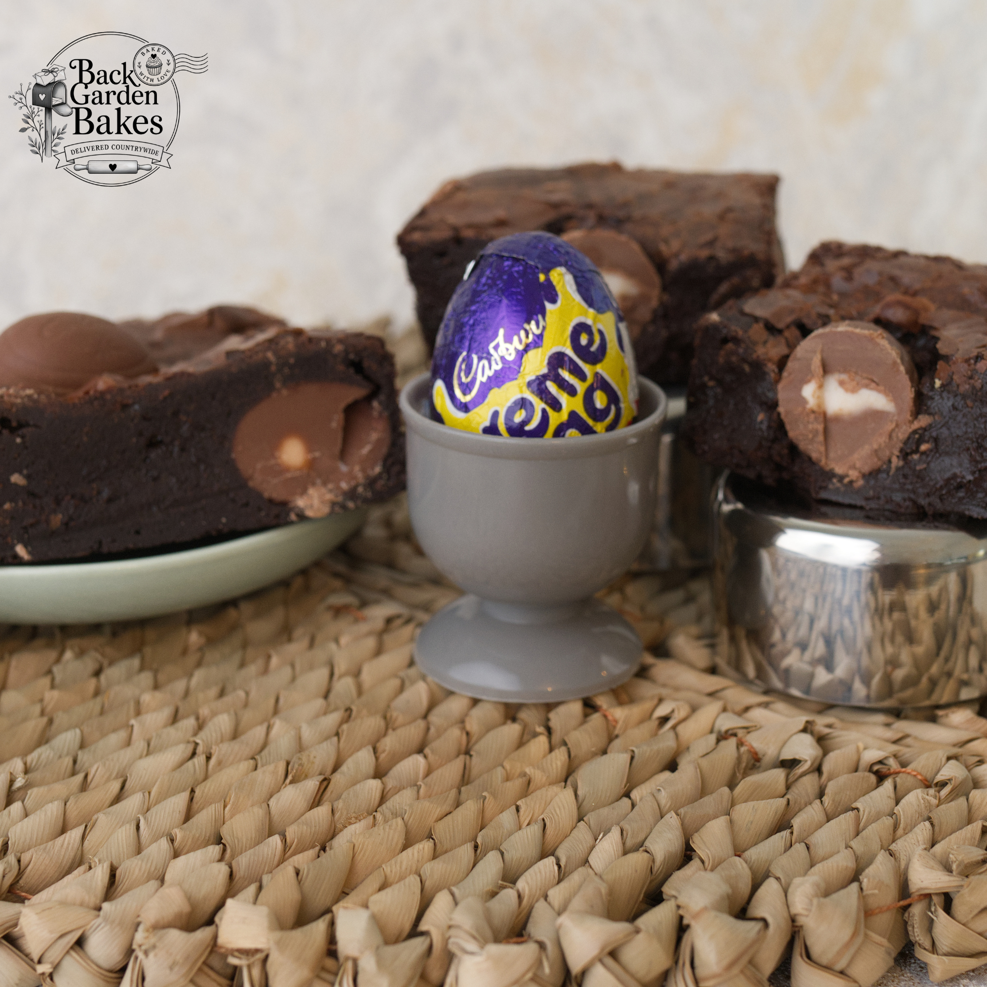 Creme Egg Brownie
