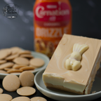 Caramilk & white Malteser Slice