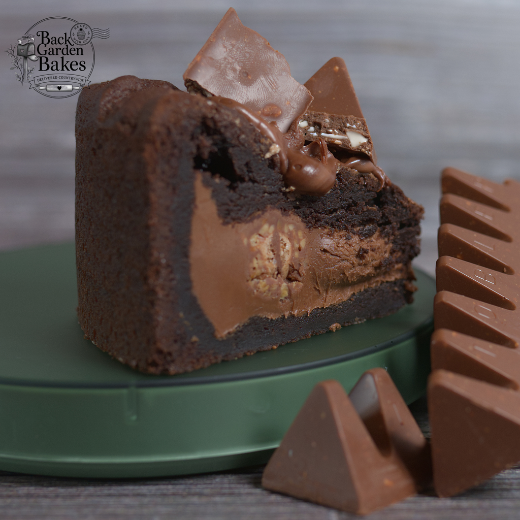 Toblerone Cookie Pie Slice