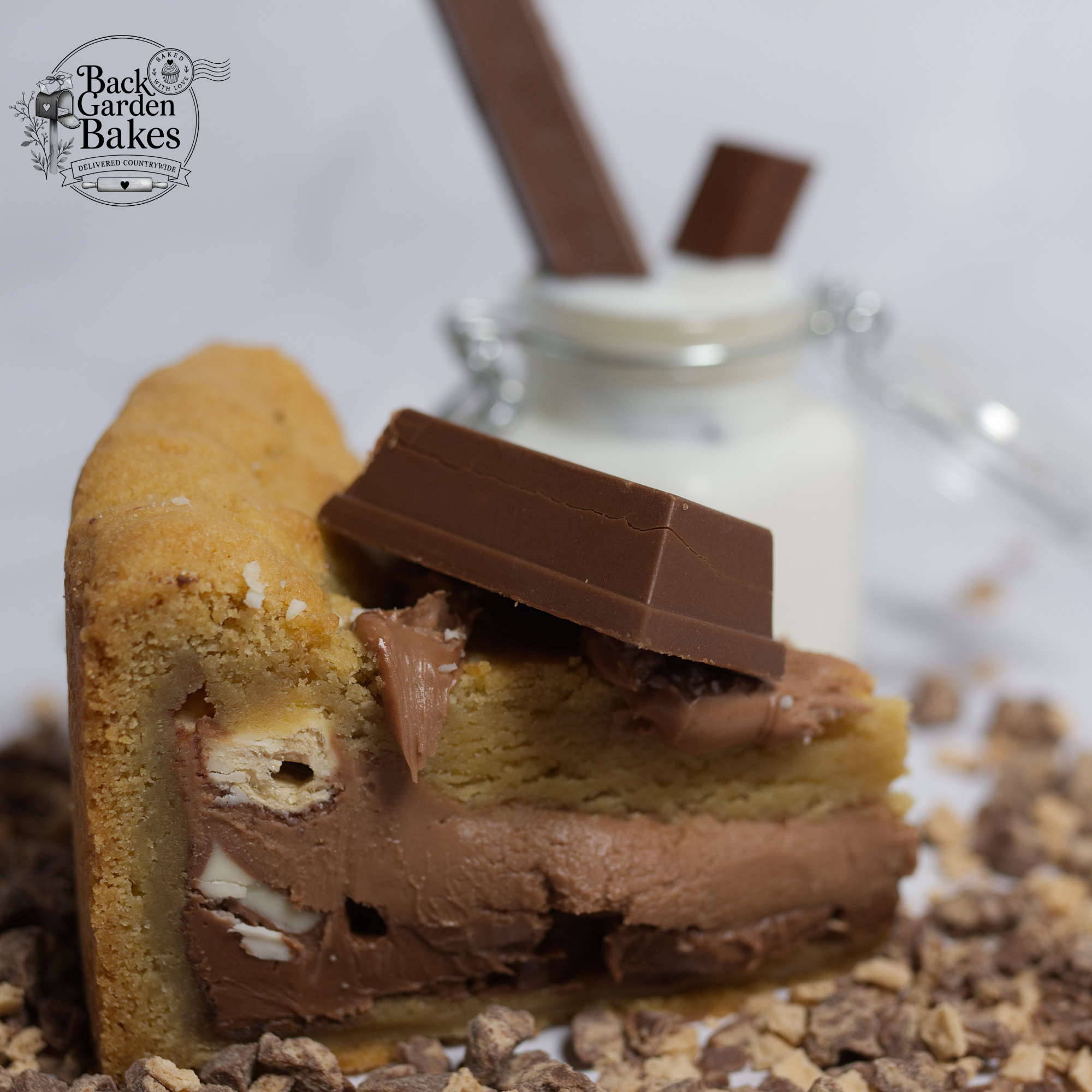 KitKat Cookie Pie Slice