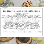 Chocolate Orange Cake Jar