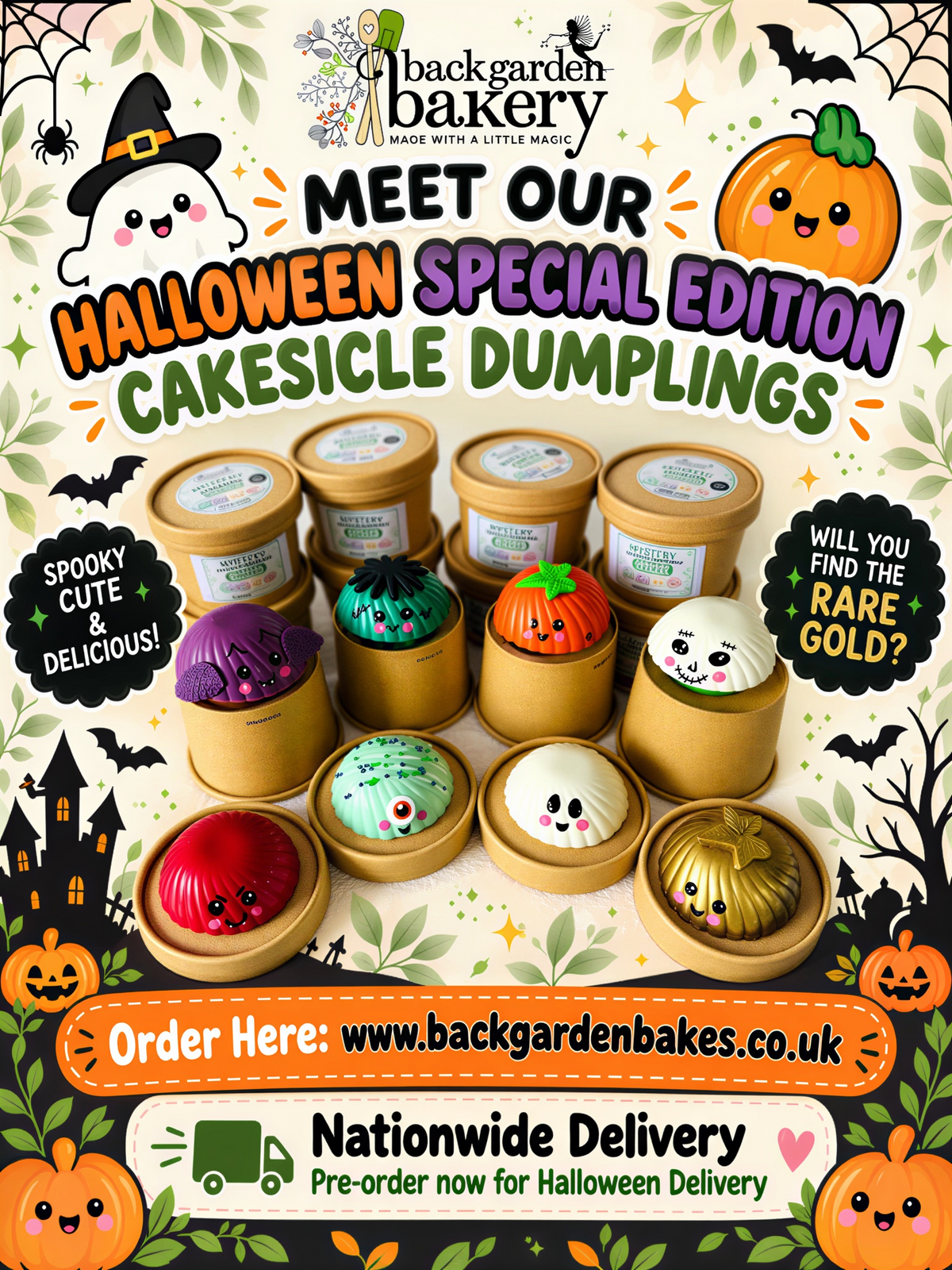 Halloween Dumplings PRE-ORDER