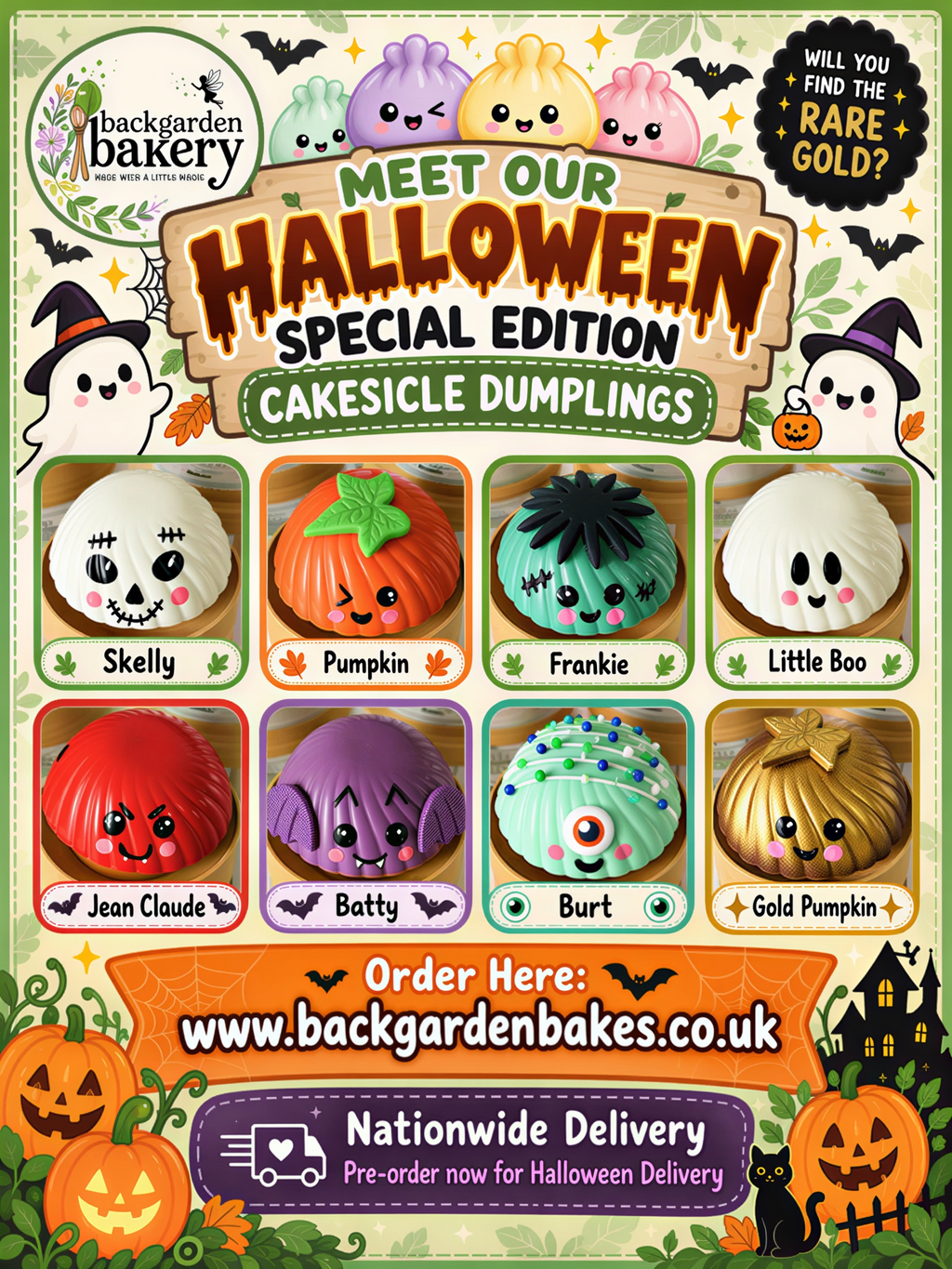 Halloween Dumplings PRE-ORDER